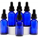 Frasco cuentagotas azul-negro 30 mL