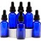 Frasco cuentagotas azul-negro 30 mL