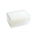 Placa PCR 96 pocillos sin faldón 0.2 mL x10