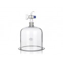 Campana de vidrio para vacío 300x300 mm Simax